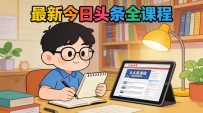 2025年10月17号制作最新今日头条全课程（还在持续更新中）